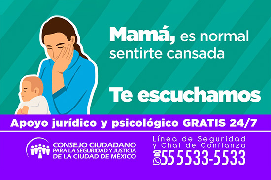 BUSCAN MAMÁS APOYO EMOCIONAL POR PROBLEMAS FAMILIARES, DEPRESIÓN Y ANSIEDAD